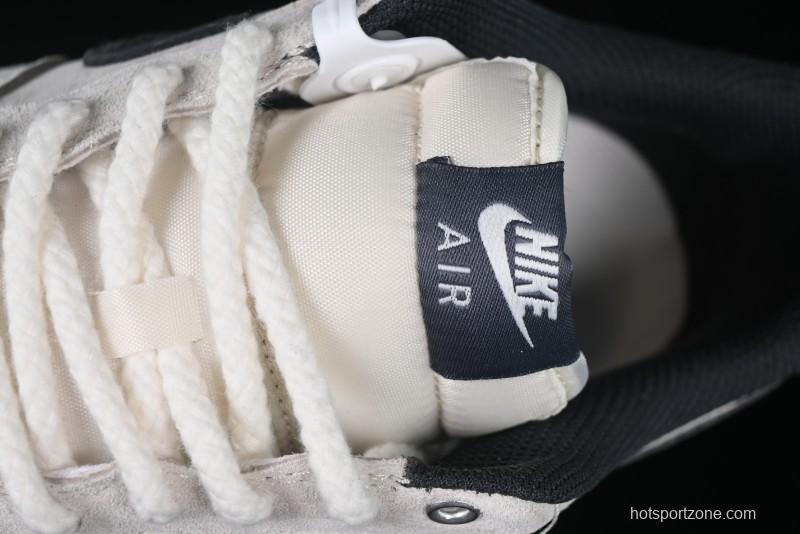 Nike Air Force 1 '07 Low Champion Collaboration Dual-Tone Grey Swoosh Triple Mini Swoosh Low-Top Casual Sneakers - SJ6698-022