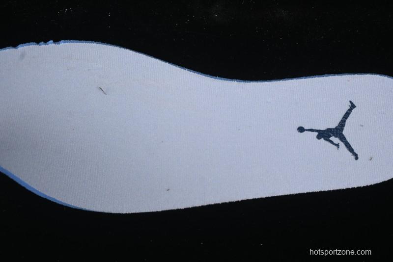 Nike Air Jordan 1 Low AJ1 Casual Sneakers with Cream and Blue Accents - 553558-146