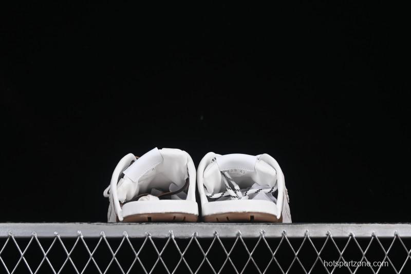 Miu Miu x New Balance 530 Deconstructed Low-Top Retro Sneakers with Dual Lace Design - AJD4