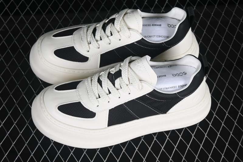 Ecco Street ACE Series Comfortable & Durable Flat Casual Sneakers - 63810001001