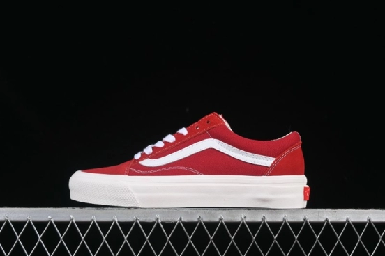 Vans Premium Old Skool 36 Retro Skate Shoes with Full-Grain Leather and Cushioned Insole - VN000D569IJ