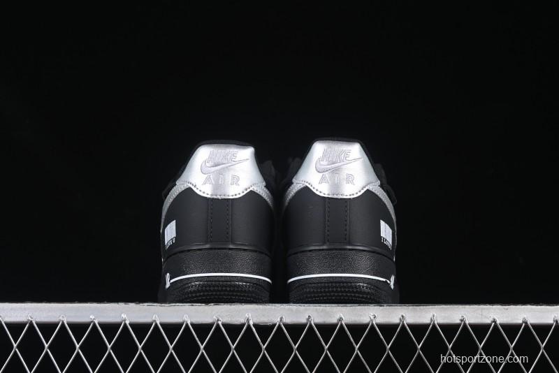 Nike Air Force 1'07 Low Silver Wing Panda Casual Sneakers with Strap - ZH0316-064