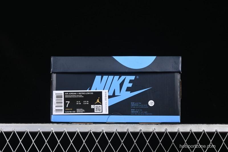 Nike Air Jordan 1 Low OG "Obsidian" Basketball Shoes - CZ0790-400