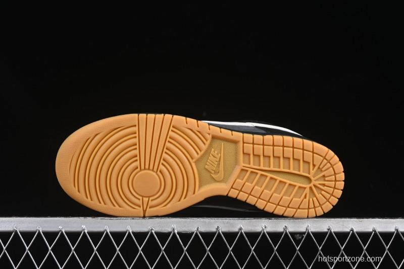 Nike Dunk Low Casual Sneakers in Black-Grey Colorway - HQ1931-001