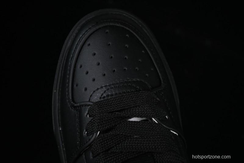 NY Yankees Black Leather Sneakers with Bold Pink Logo