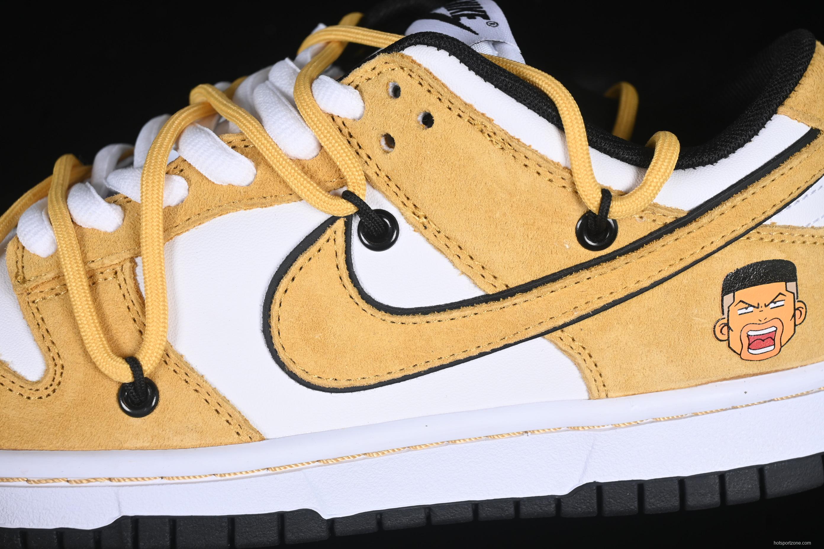 Nike SB Dunk Low Hot Blooded Lace-Up Low-Top Casual Skate Shoes - CT0856-105