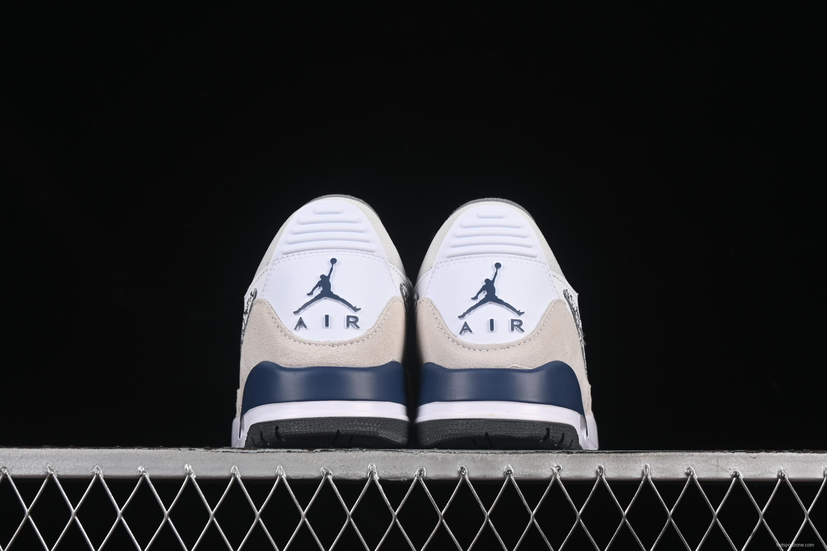 Nike Air Jordan Legacy 312 Low Sneakers with Velcro Strap and Triple Design - CD7069-124