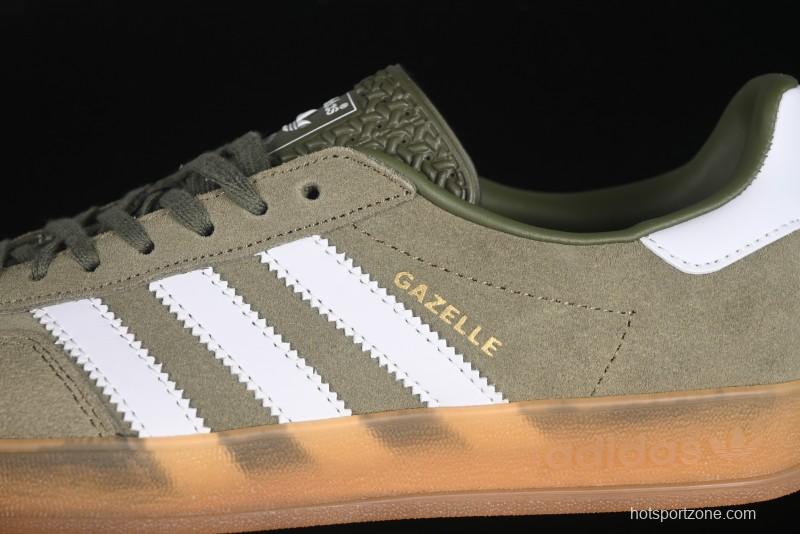 Adidas Originals Gazelle Indoor Retro Casual Slip-Resistant Wear-Resistant Low-Top Sneakers - JQ0174
