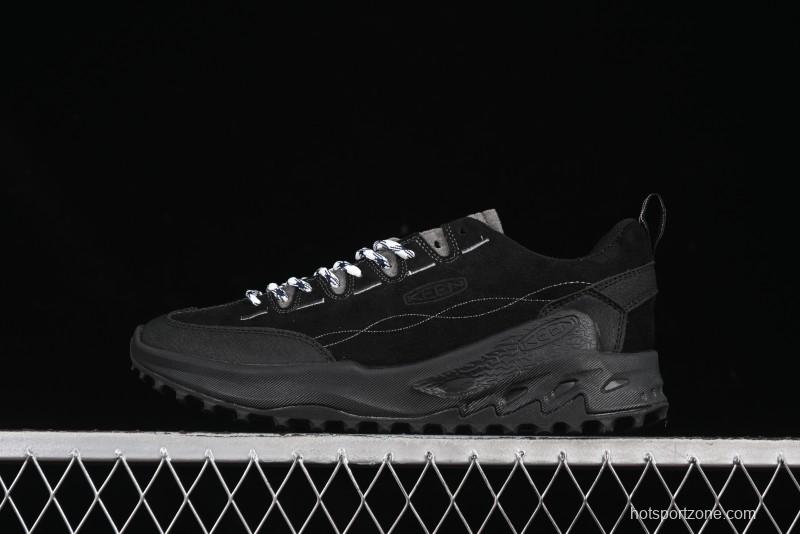 Keen Jasper Rocks SP Urban Series Retro Low-Top Lace-Up Outdoor Camping Hiking Mountaineering Training Shoes - 1025169Black