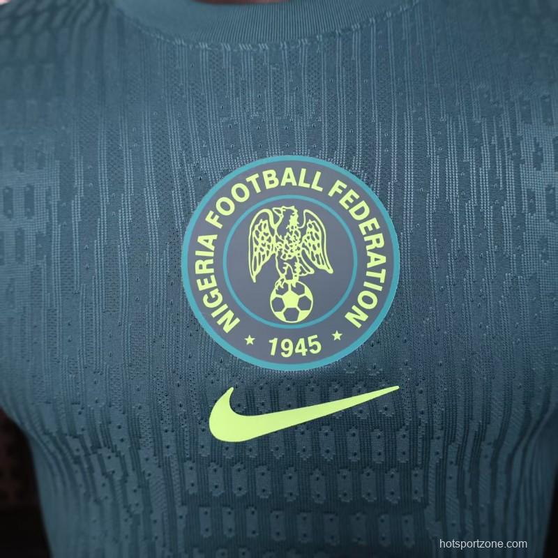 Player Version 2025 Nigeria Green Jersey