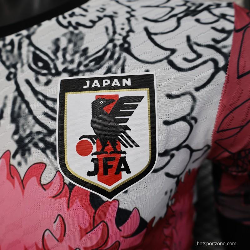 Player Version 2025 Japan White with Anime Character Pattern Jersey