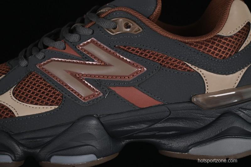Joe Freshgoods x New Balance 9060 Retro Casual Running Sneakers with ABZORB Cushioning - U9060RFB