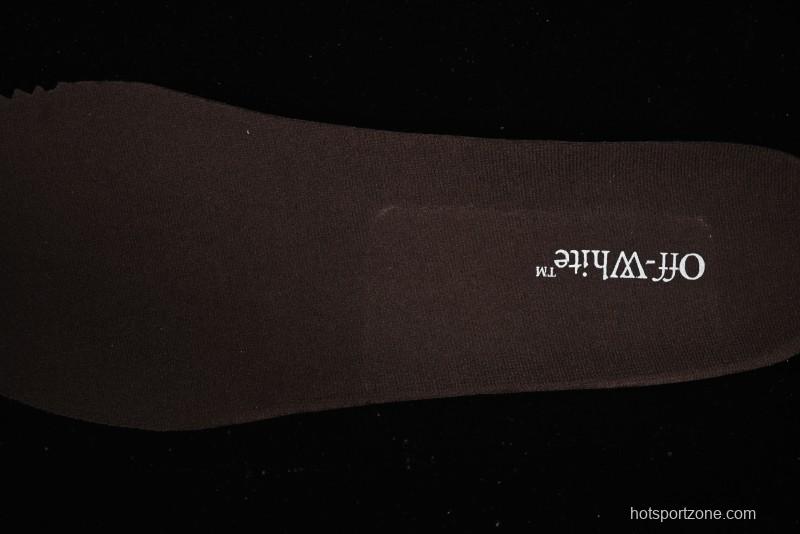 Off-White Be Right Low-Top Lifestyle Sneakers in Black Green - X.E5