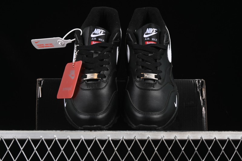 Nike Air Max 1 Retro Running Shoes with Half-Sole Air Cushion - HF8813-001