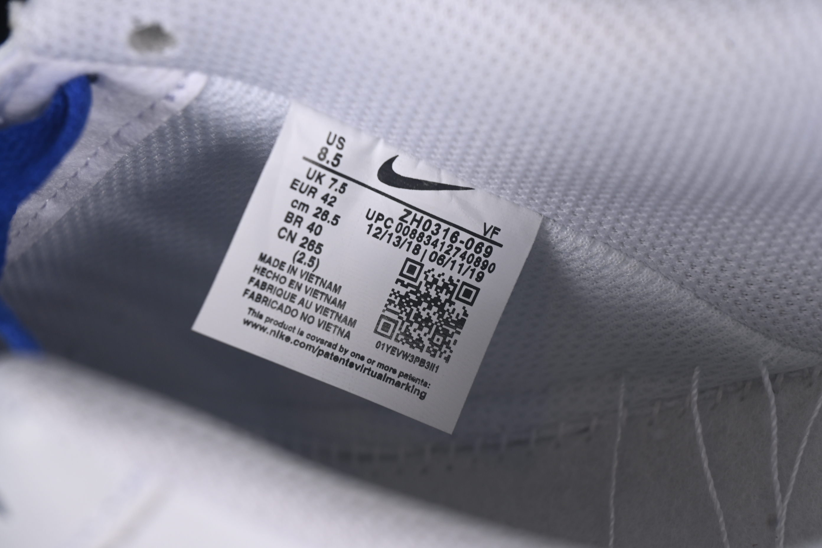Nike Air Force 1'07 Low Zodiac Series Casual Sneakers with Full-Length Air Cushion - ZH0316-069