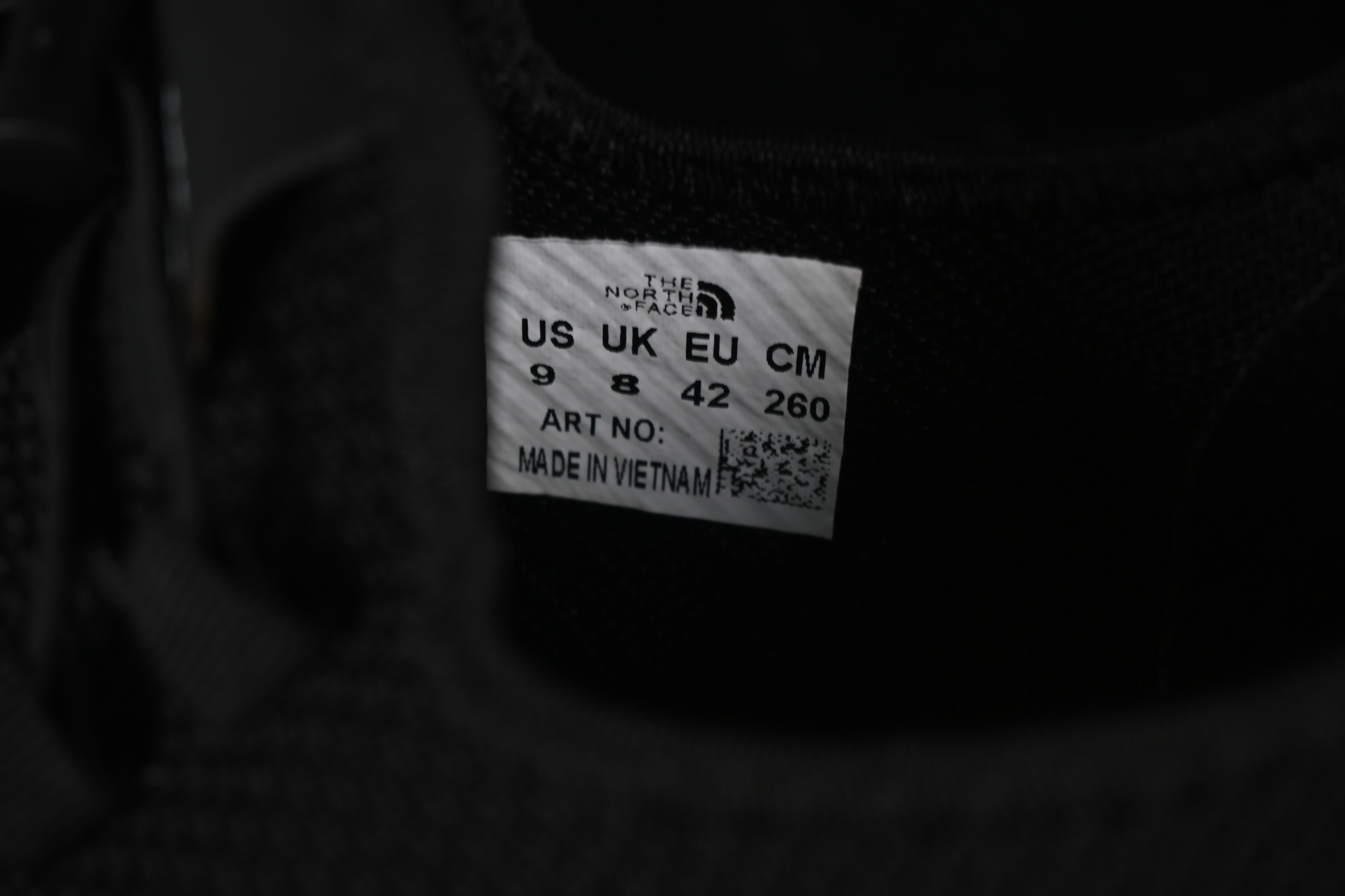 The North Face Comfortable Versatile Slip-Resistant Durable Outdoor Casual Shoes - 8912Black
