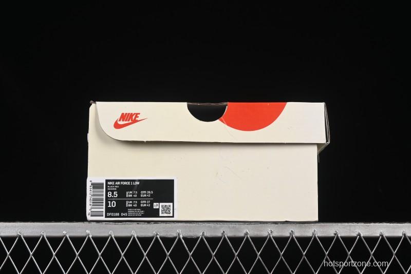 Nike Air Force 1 '07 Low Stussy Collaboration Tiffany Blue Casual Sneakers - DF0188-045