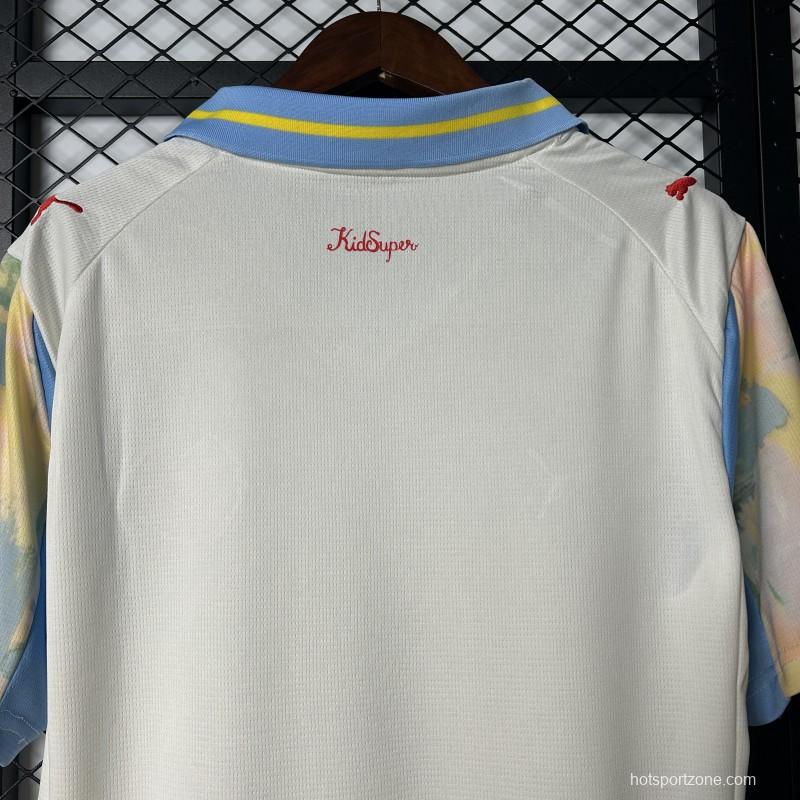 25/26 RB Salzburg White with Floral Pattern Jersey