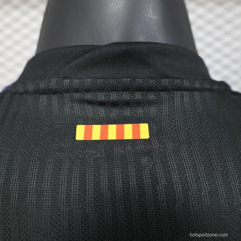 Player Version 25/26 FC Barcelona Purple with Marble Design Jersey