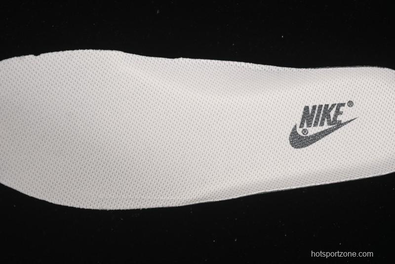 Nike Air Force 1 '07 Low Stussy Collaboration Grey Diamond Lace-Up Casual Sneakers - DM6868-072