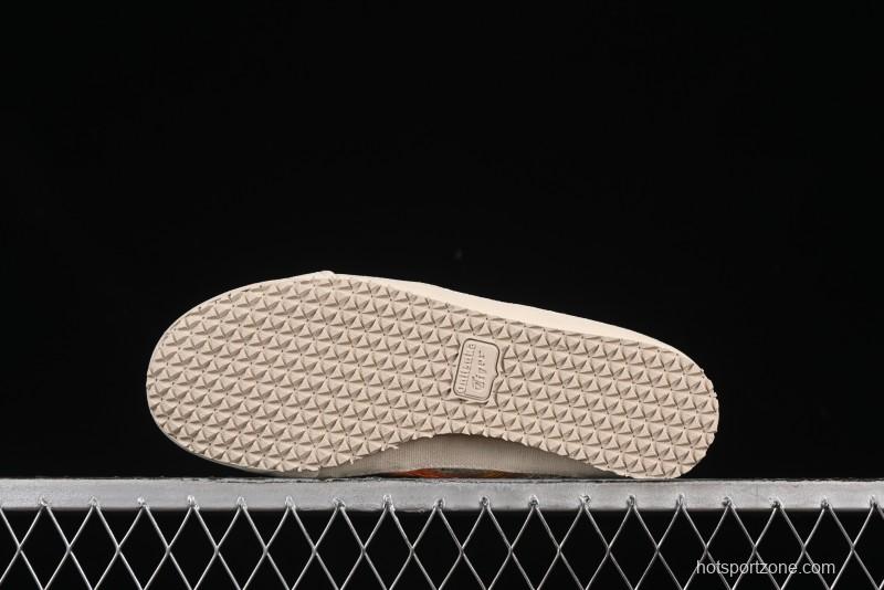 Onitsuka Tiger Mexico 66 Sabot Slip-On Sneakers with Breathable Mesh Upper - 1183C123-251