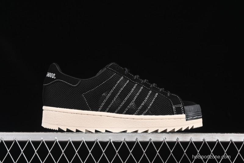 Adidas Clot Superstar IE8879 Shell Toe Casual Sneakers with Serrated Design - IE8879