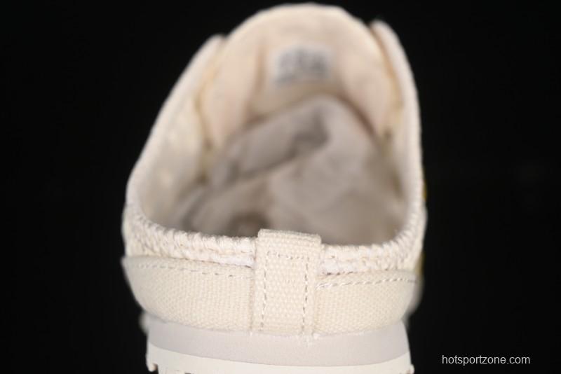 Onitsuka Tiger Mexico 66 Sabot Slip-On Shoes with Breathable Mesh Upper - 1183C123-104