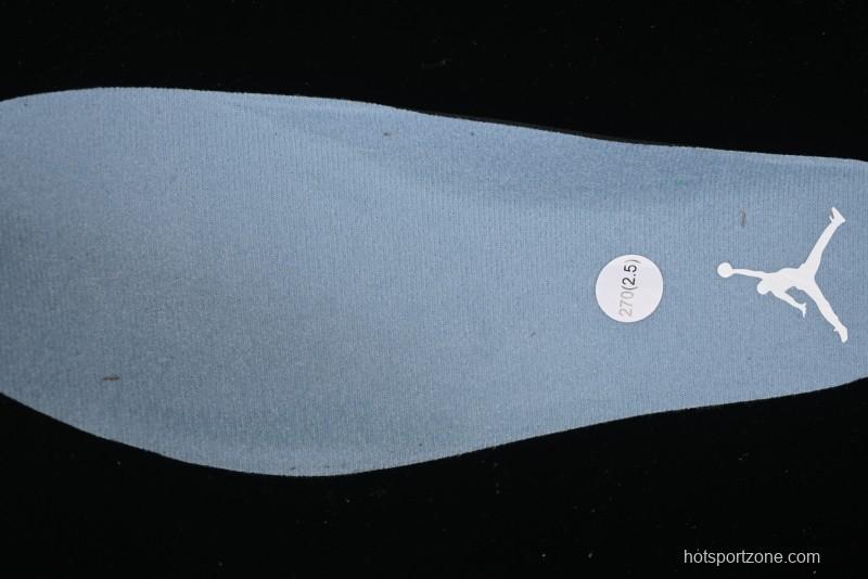 Nike Air Jordan 4 Retro Denim "Worn Blue" Sneakers with Distressed Wash Finish - IB6716-100