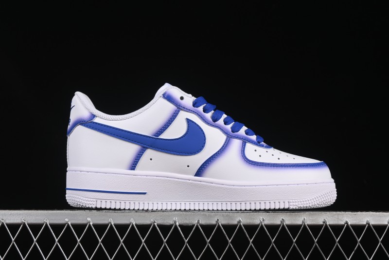 Nike Air Force 1'07 Low Blue Planet Casual Sneakers with Full-Length Air Cushion - ZH0316-079