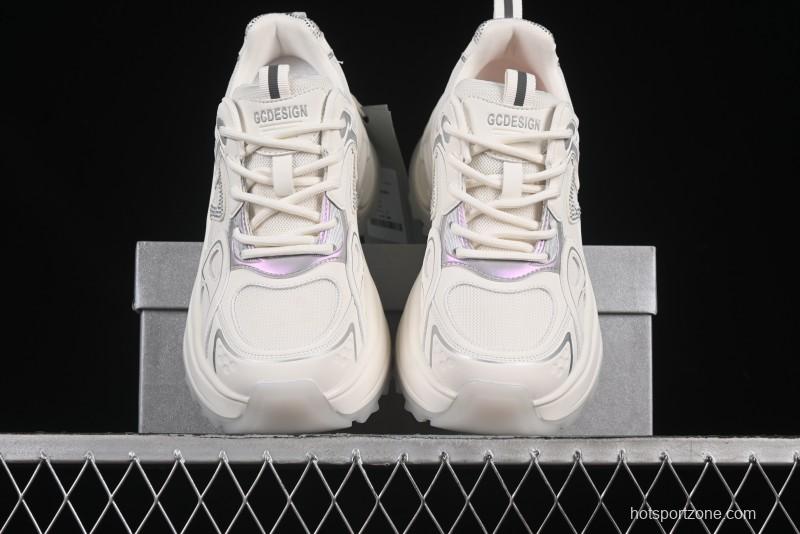 GG-CC 25ss New Platform Chunky Sneakers with 7CM Height Increase - 668-2