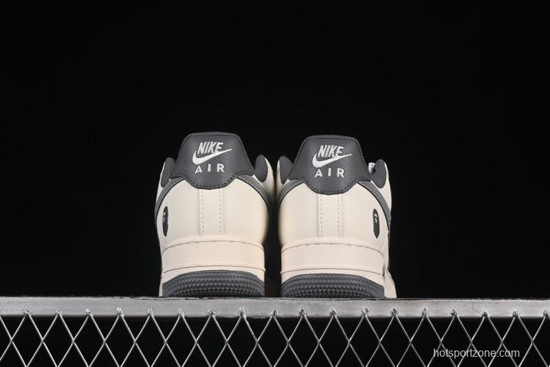 Nike Air Force 1 '07 Low Bape Collaboration Star Swoosh Casual Sneakers - XS1958-570