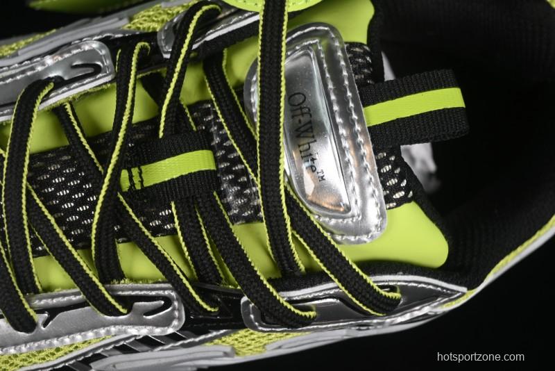 Off-White Be Right White Green Low-Top Lifestyle Casual Shoes - X.E5