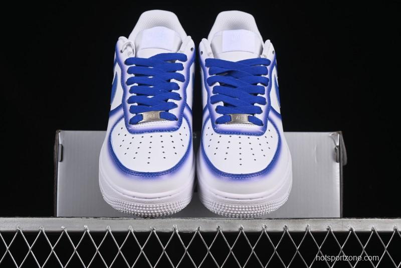 Nike Air Force 1'07 Low Blue Planet Casual Sneakers with Full-Length Air Cushion - ZH0316-079