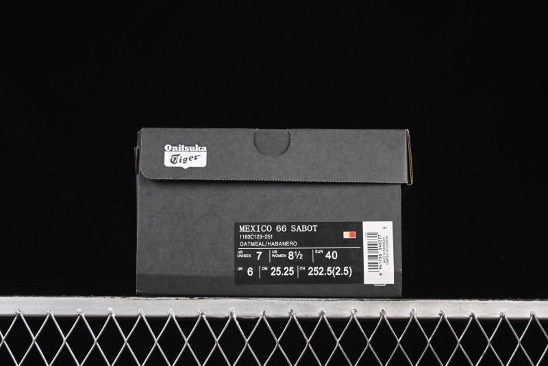 Onitsuka Tiger Mexico 66 Sabot Slip-On Sneakers with Breathable Mesh Upper - 1183C123-251