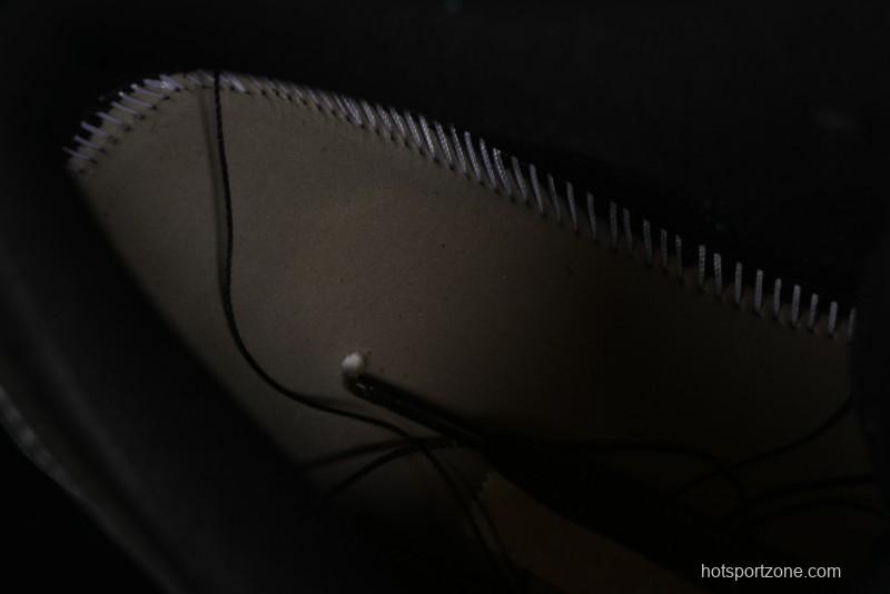 Nike Air Jordan 1 Low AJ1 Basketball Shoes Black White Canvas Leather Panel - HV5968-001