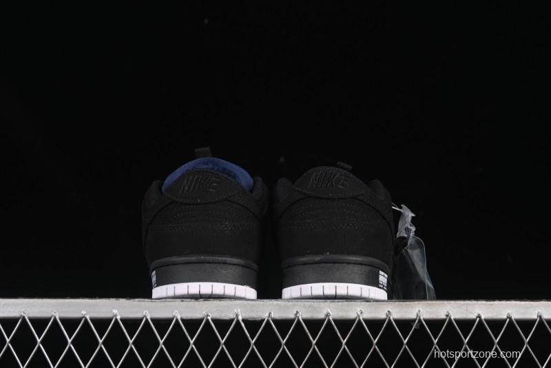 Nike SB Dunk Low Pro ISO Black Gum Rubber SB Low-Top Skateboarding Shoes - CD2563-006