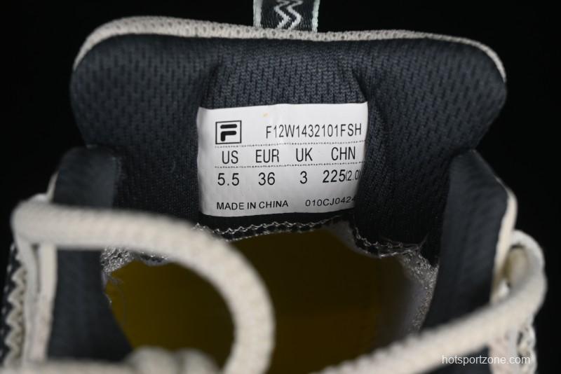 Fila Heritage Fluid Cat Paw 5.0 Retro Dad Shoes with Lace-Up Design - F12W432101FSH