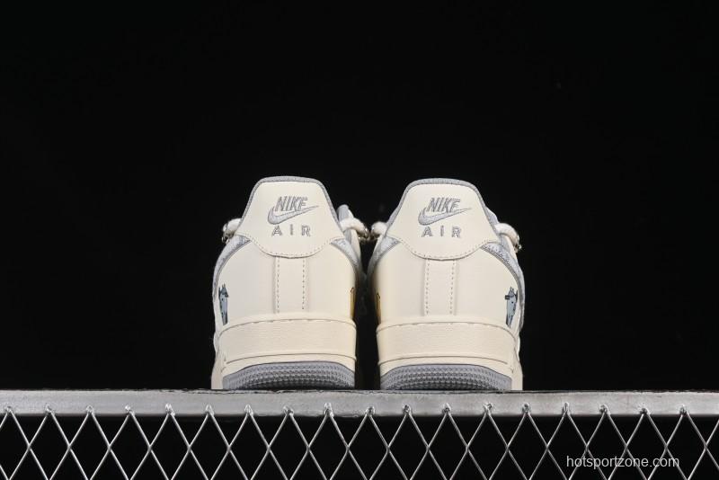 Nike Air Force 1'07 Low x Capybara "Frankenstein" Casual Sneakers - LV0506-220