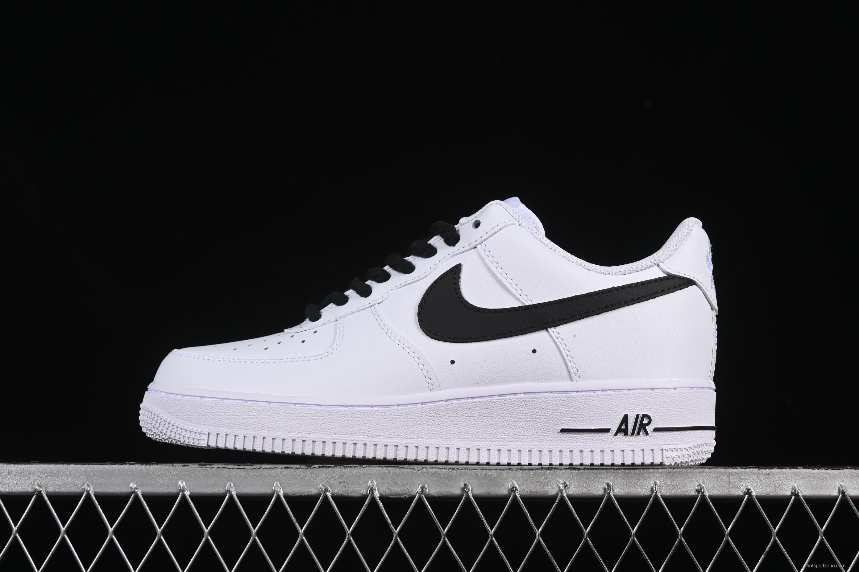 Nike Air Force 1 '07 Low White Black Hemp Casual Sneakers - ZH0316-072