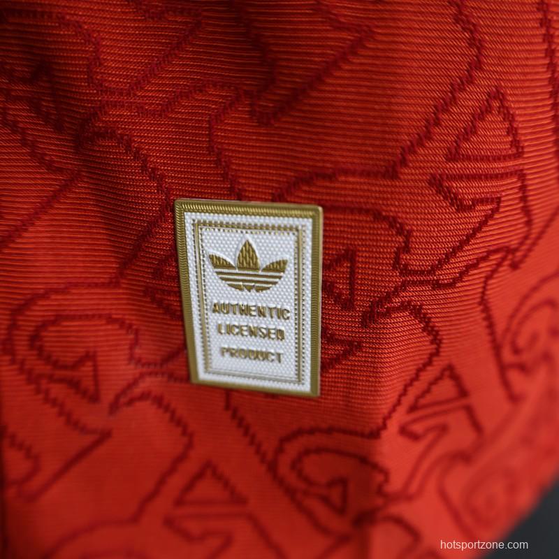 Player Version 25/26 Arsenal Red Pre-Match Special Jersey