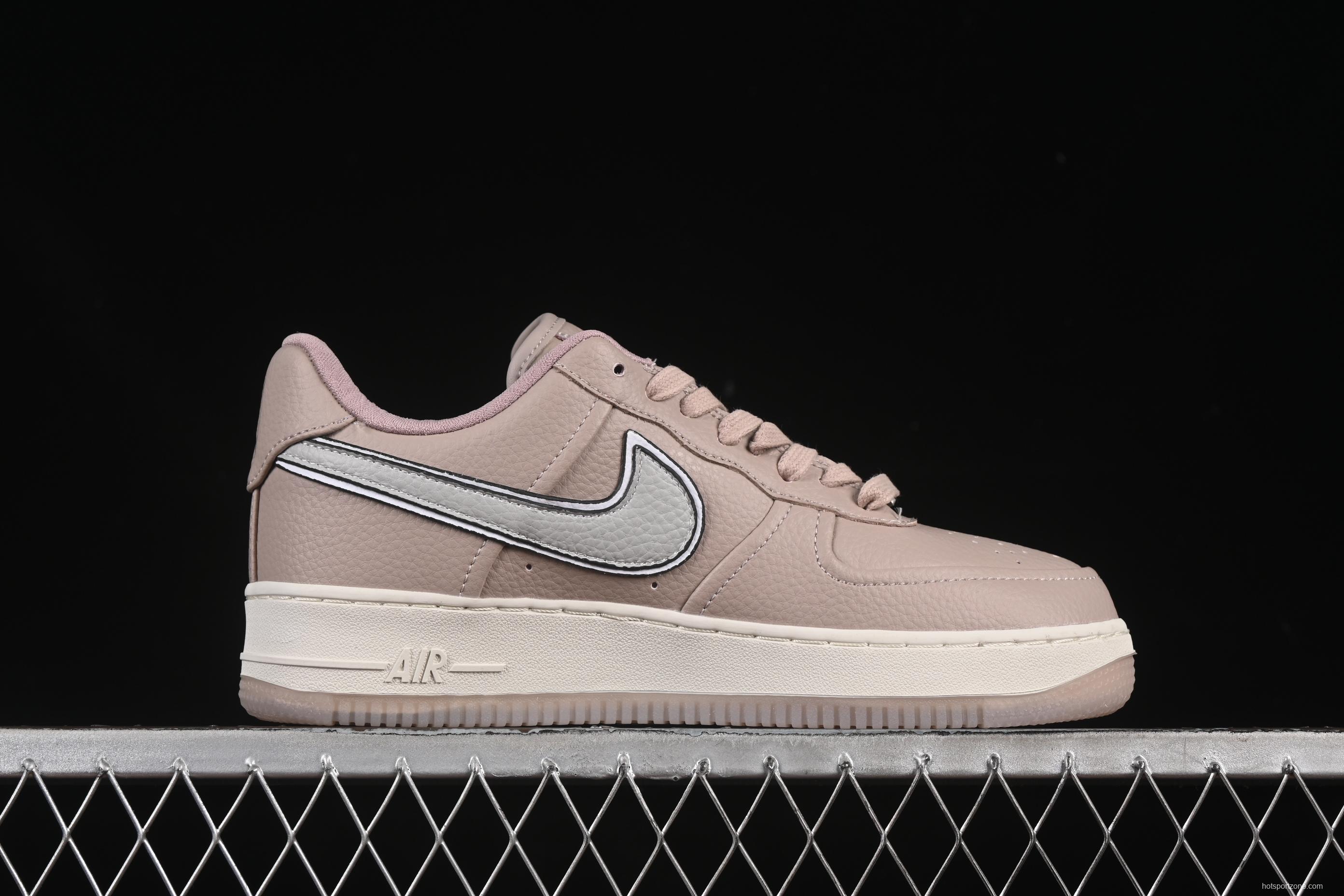 Nike A Ma Maniére x Air Force 1'07 Low Casual Sneakers with Premium Leather and Signature Lining - HF4084-200