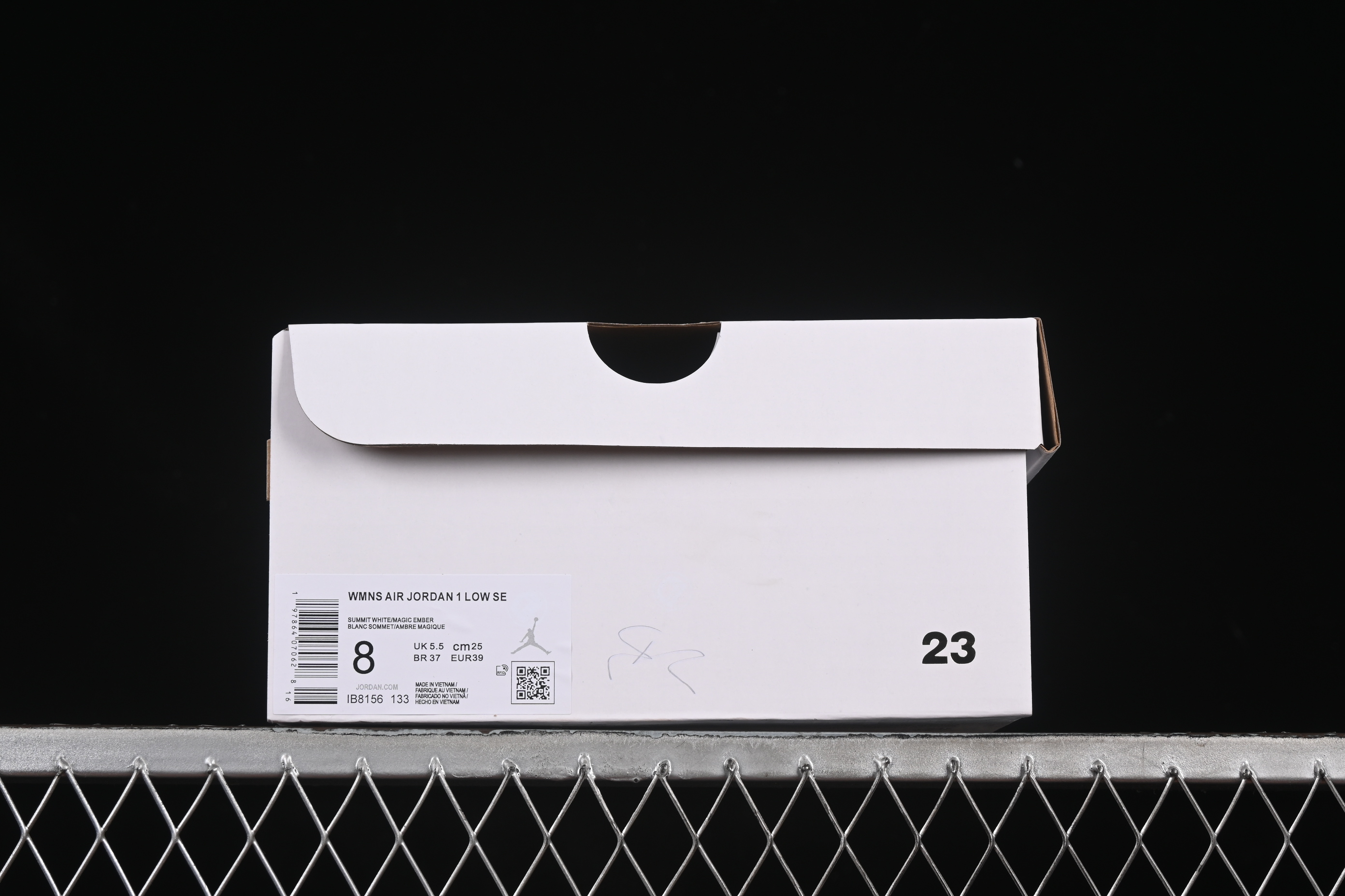 Nike Air Jordan 1 Low AJ1 White Pink Low-Top Casual Lifestyle Sneakers - IB8156-133