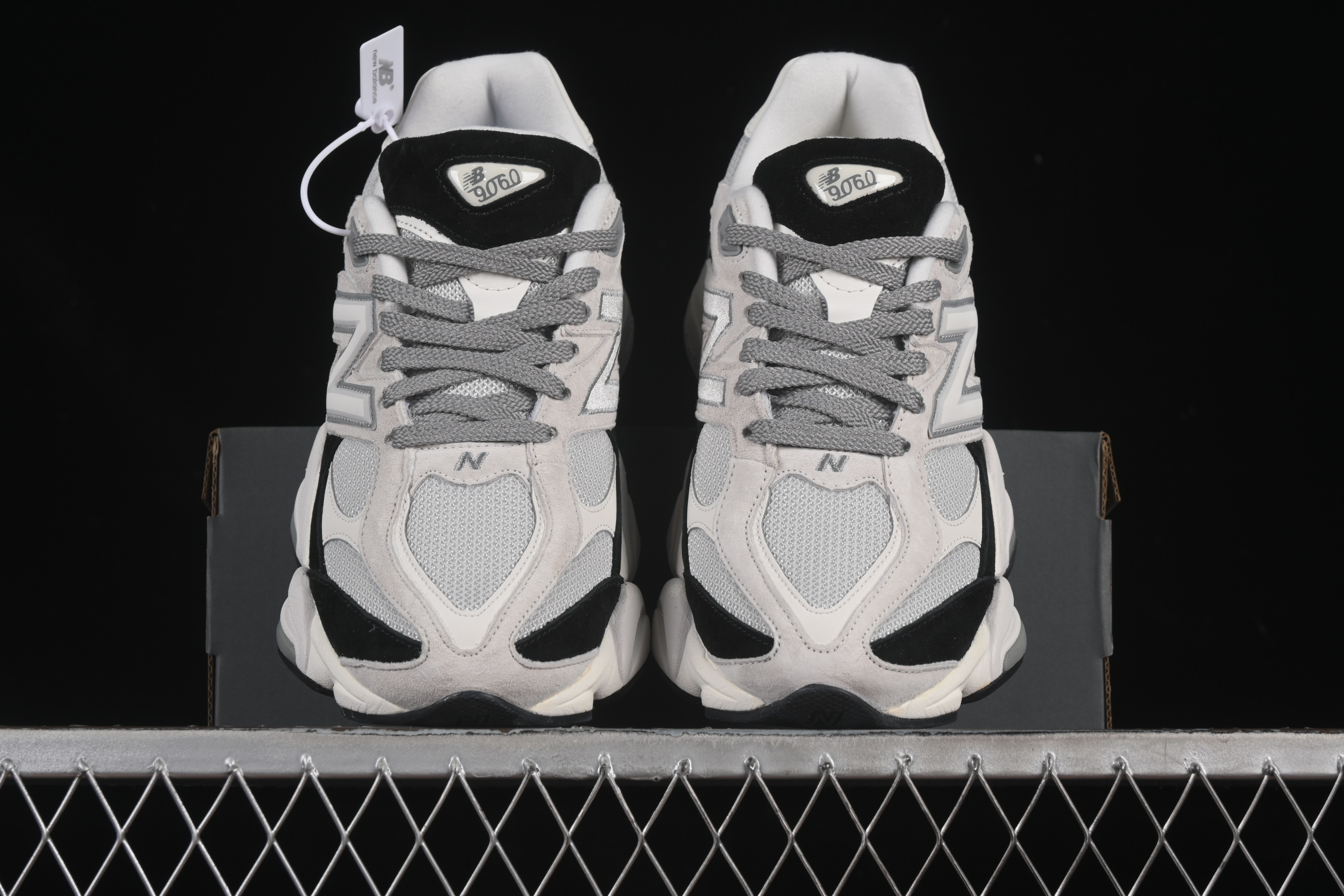 New Balance Joe Freshgoods x NB9060 Retro Running Sneakers with ABZORB Cushioning - U9060JBB