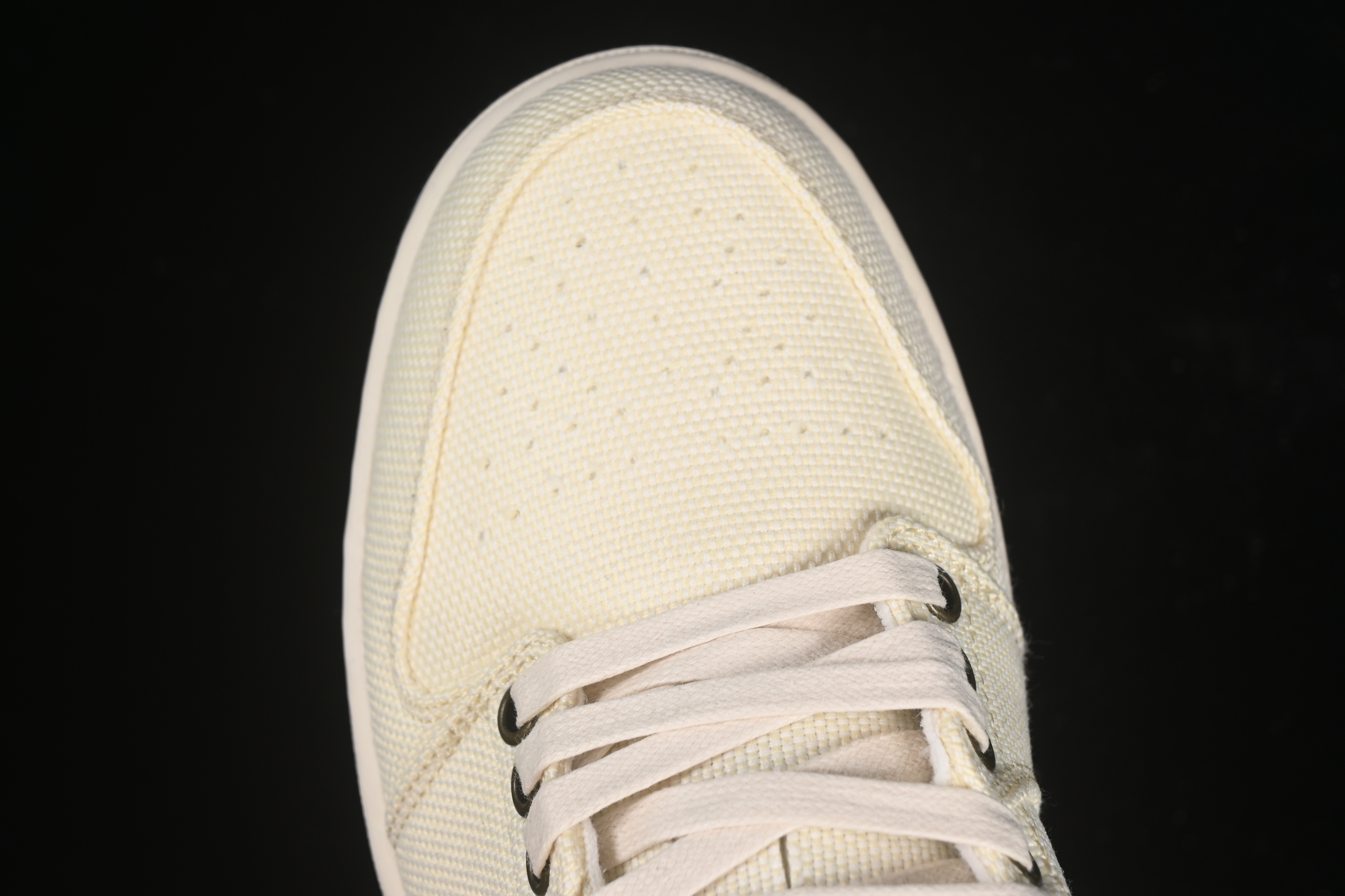 Nike Air Jordan 1 Low "Dongdan" Casual Sneakers in Woven Beige - IB8058-110