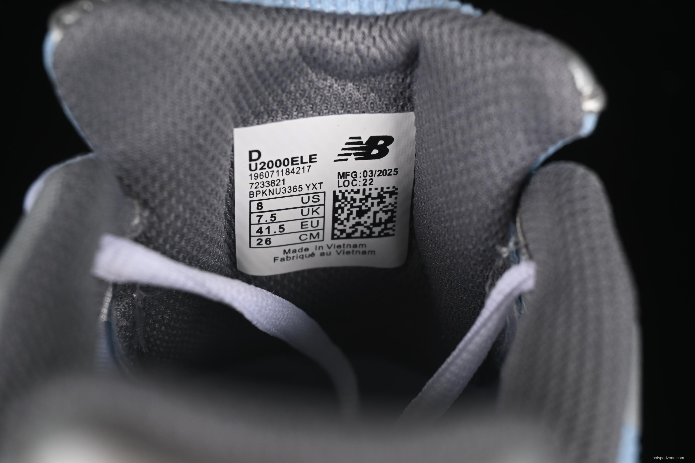 New Balance 2000 Series Retro Dad Style Casual Running Shoes - U2000ELE