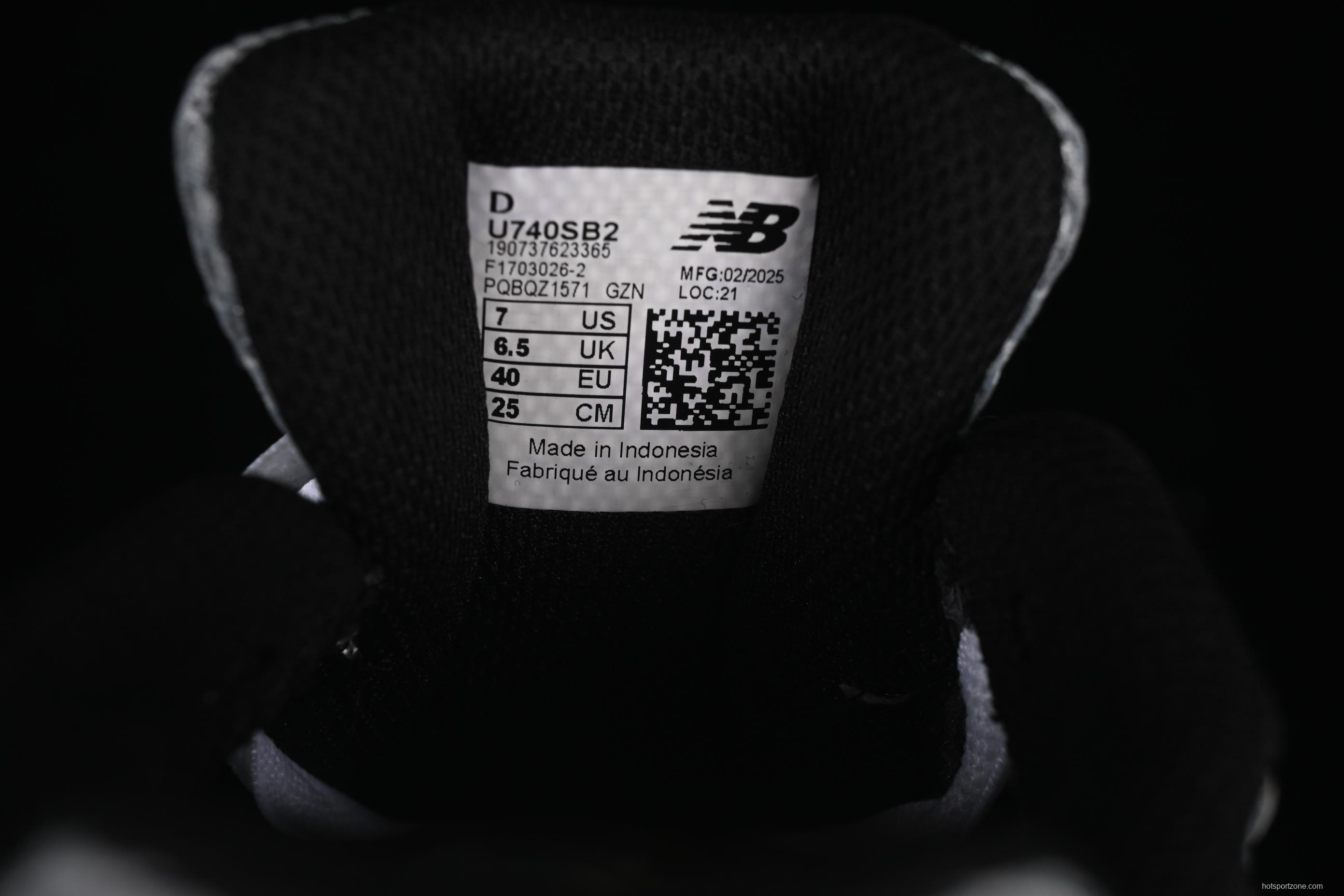 New Balance 740 Series Retro Dad Style Casual Running Shoes - U740SB2