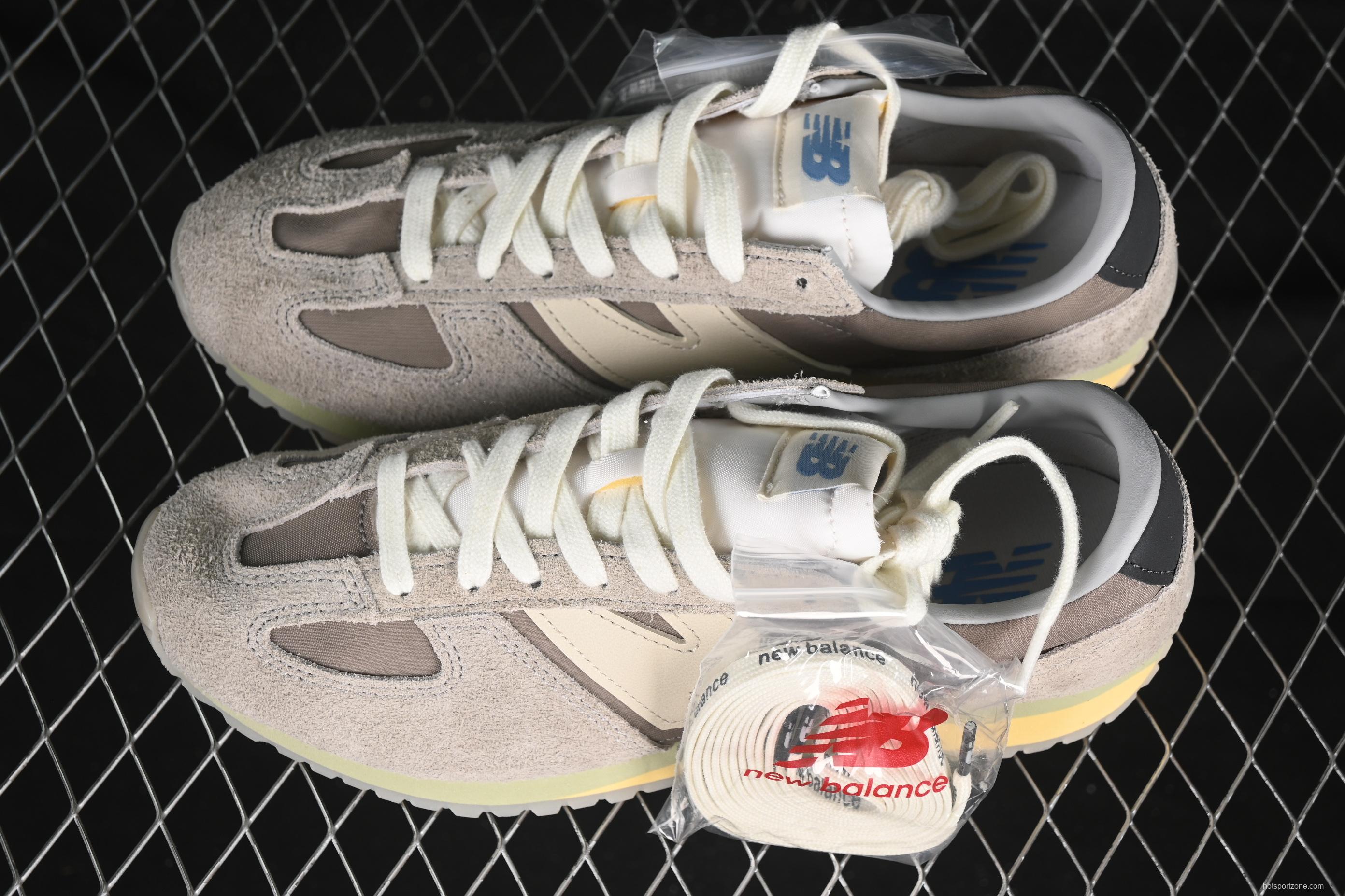 New Balance NB471 Series Fabric and Leather Casual Lifestyle Shoes - U471GR