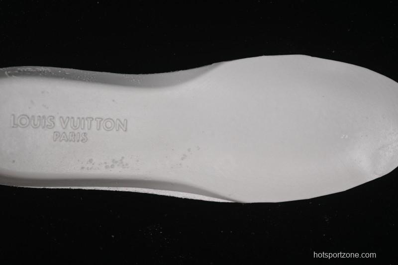 Louis Vuitton Sneakerina Round Toe Lace-Up Ballet Style Flat Training Shoes