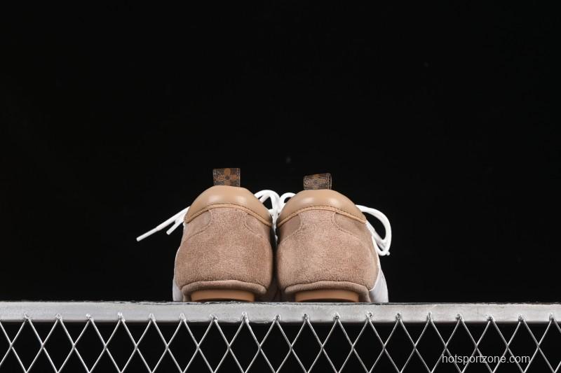 Louis Vuitton Sneakerina Round Toe Lace-Up Ballet Style Flat Training Shoes - N.F6