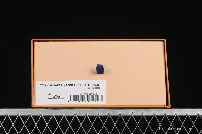 Louis Vuitton Sneakerina Round-Toe Lace-Up Ballet Style Flat Training Shoes - N.F6